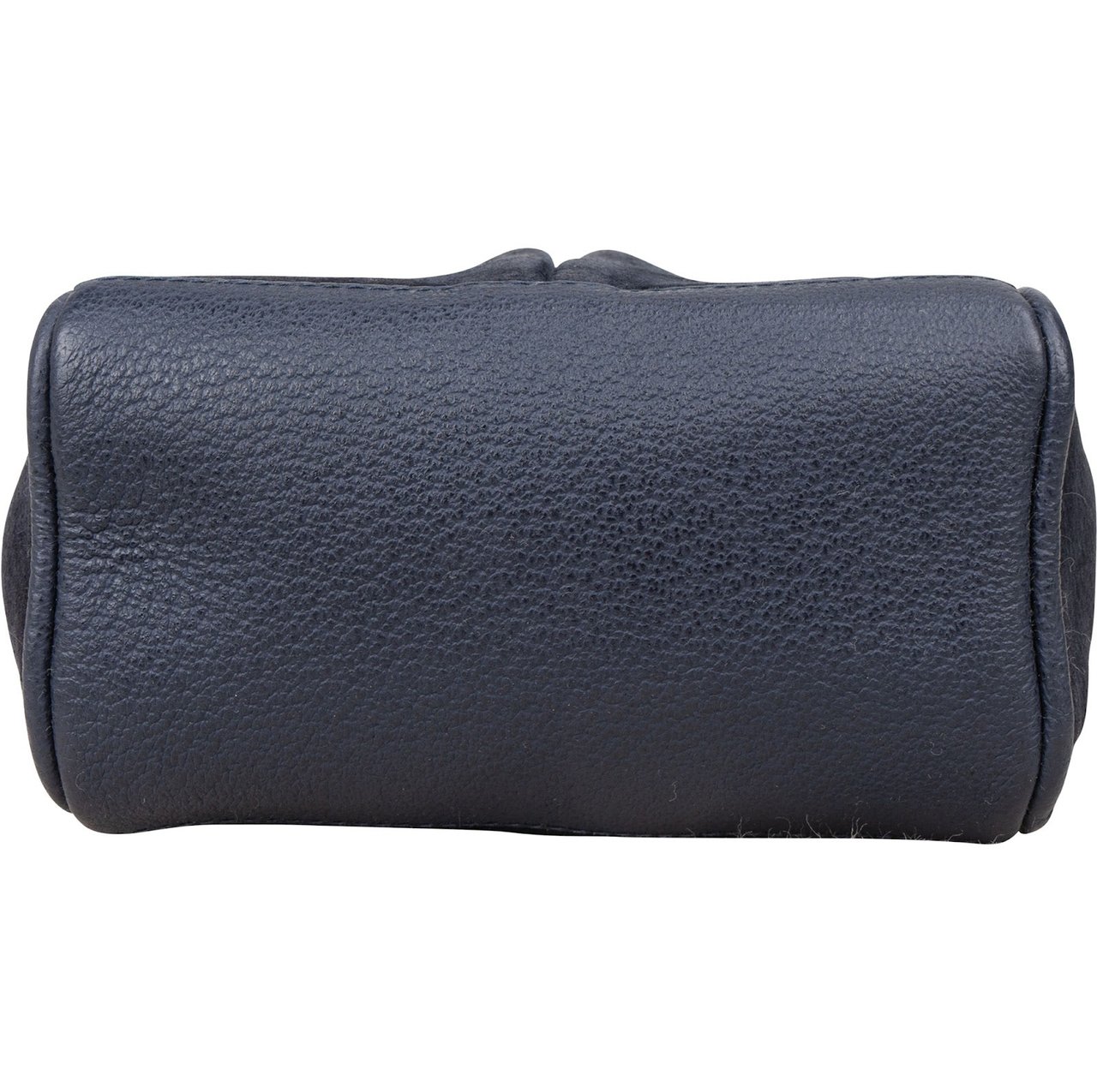 Gucci Gucci Suede Bamboo Mini Handbag Navy