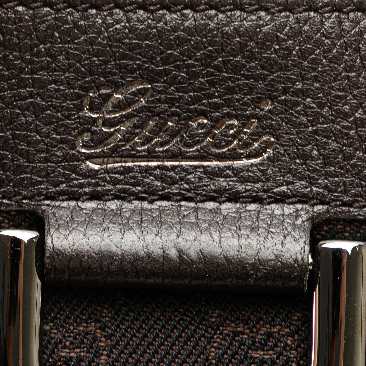 Gucci GG Canvas Abbey D Ring Crossbody Bruin