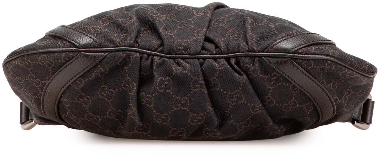 Gucci GG Canvas Abbey D Ring Crossbody Bruin