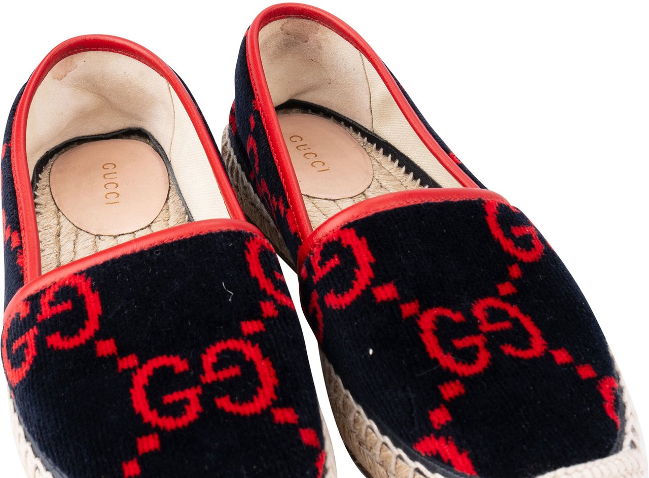 Gucci Gucci GG Logo Espadrilles Flat Shoes (35) Divers
