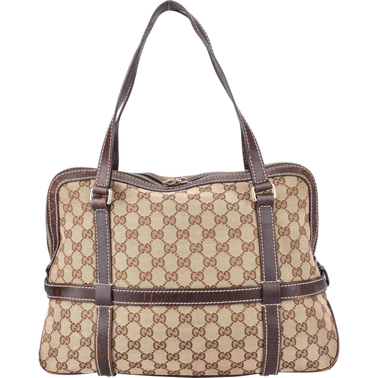Gucci Gucci GG Monogram Stripes Handbag Divers