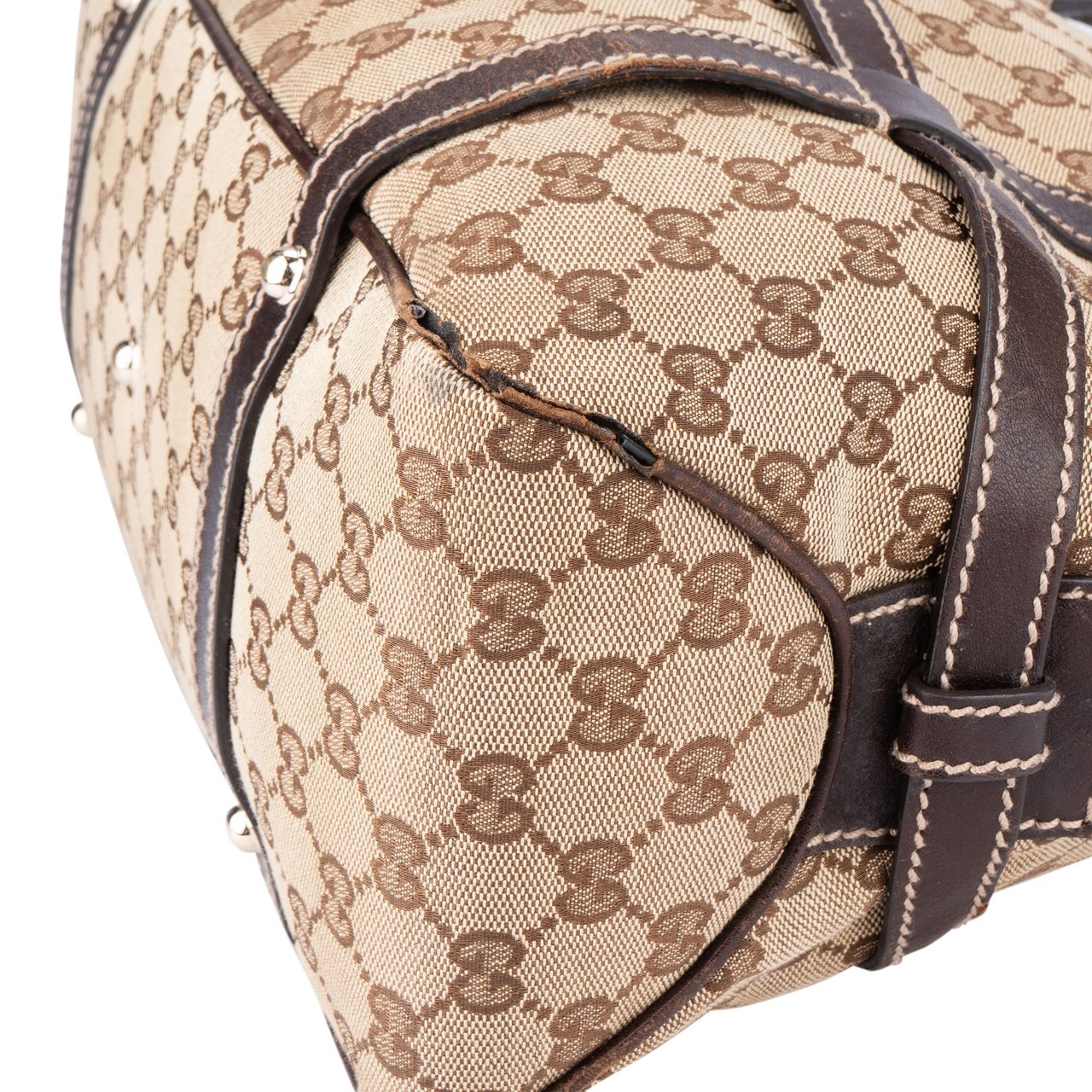 Gucci Gucci GG Monogram Stripes Handbag Divers