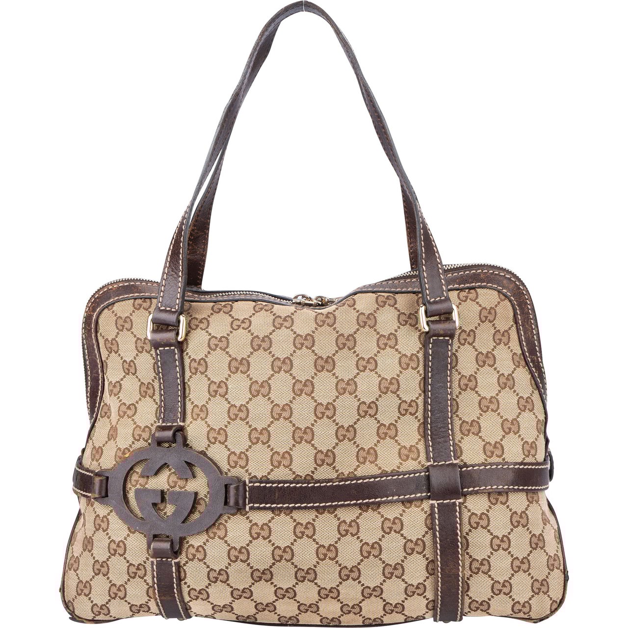 Gucci Gucci GG Monogram Stripes Handbag Divers