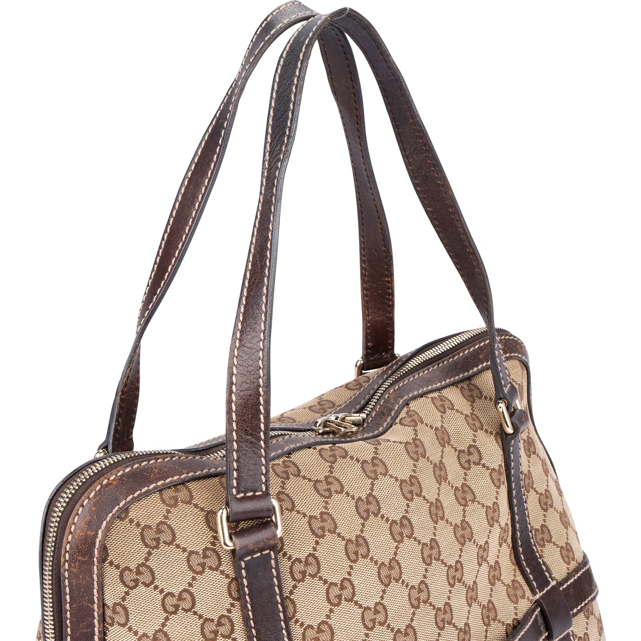 Gucci Gucci GG Monogram Stripes Handbag Divers