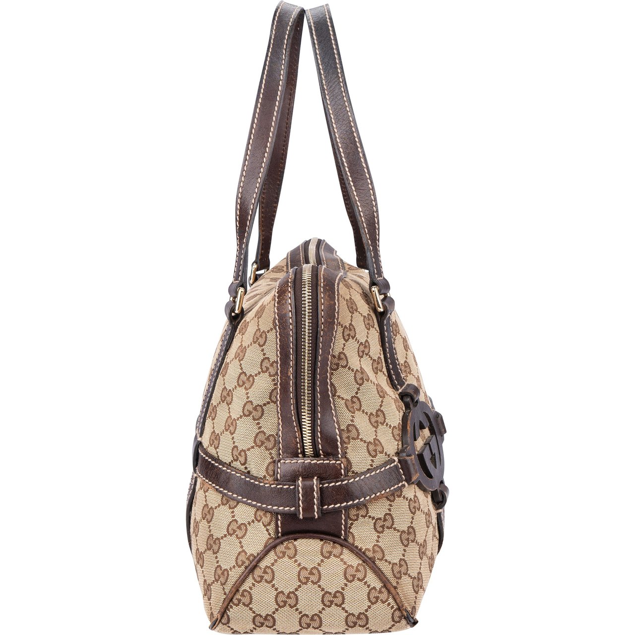 Gucci Gucci GG Monogram Stripes Handbag Divers
