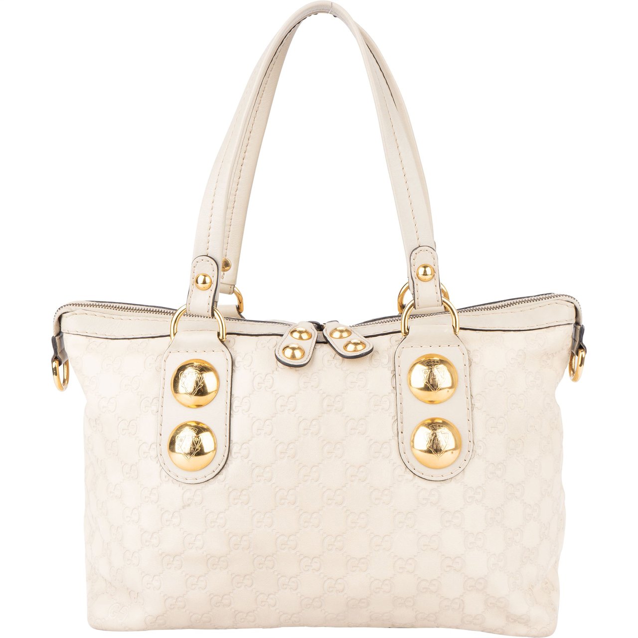 Gucci Gucci Leather GG Monogram Handbag Divers
