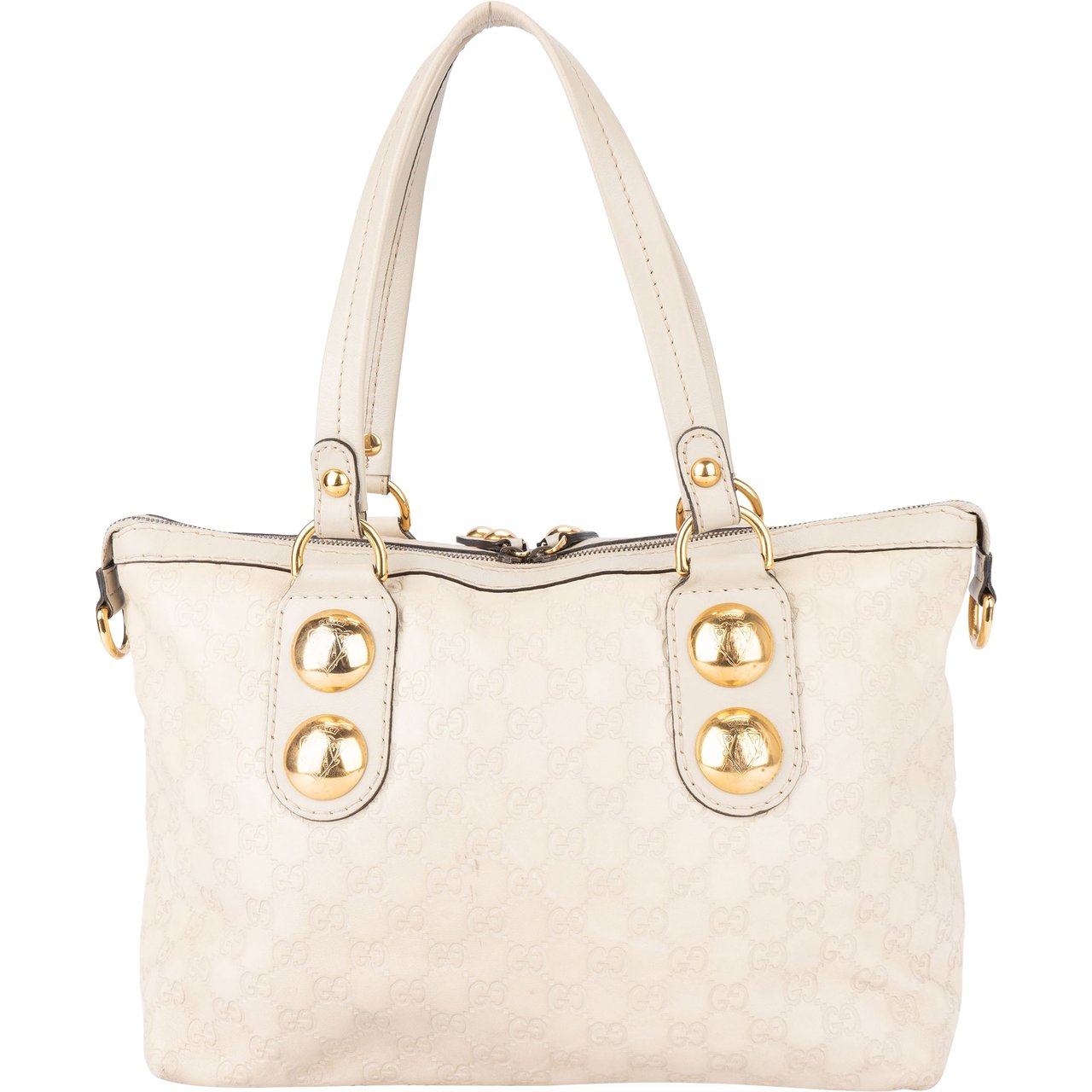Gucci Gucci Leather GG Monogram Handbag Divers