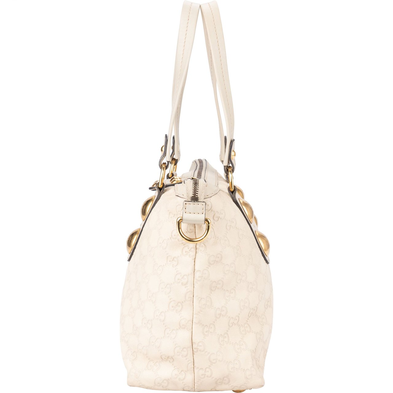 Gucci Gucci Leather GG Monogram Handbag Divers