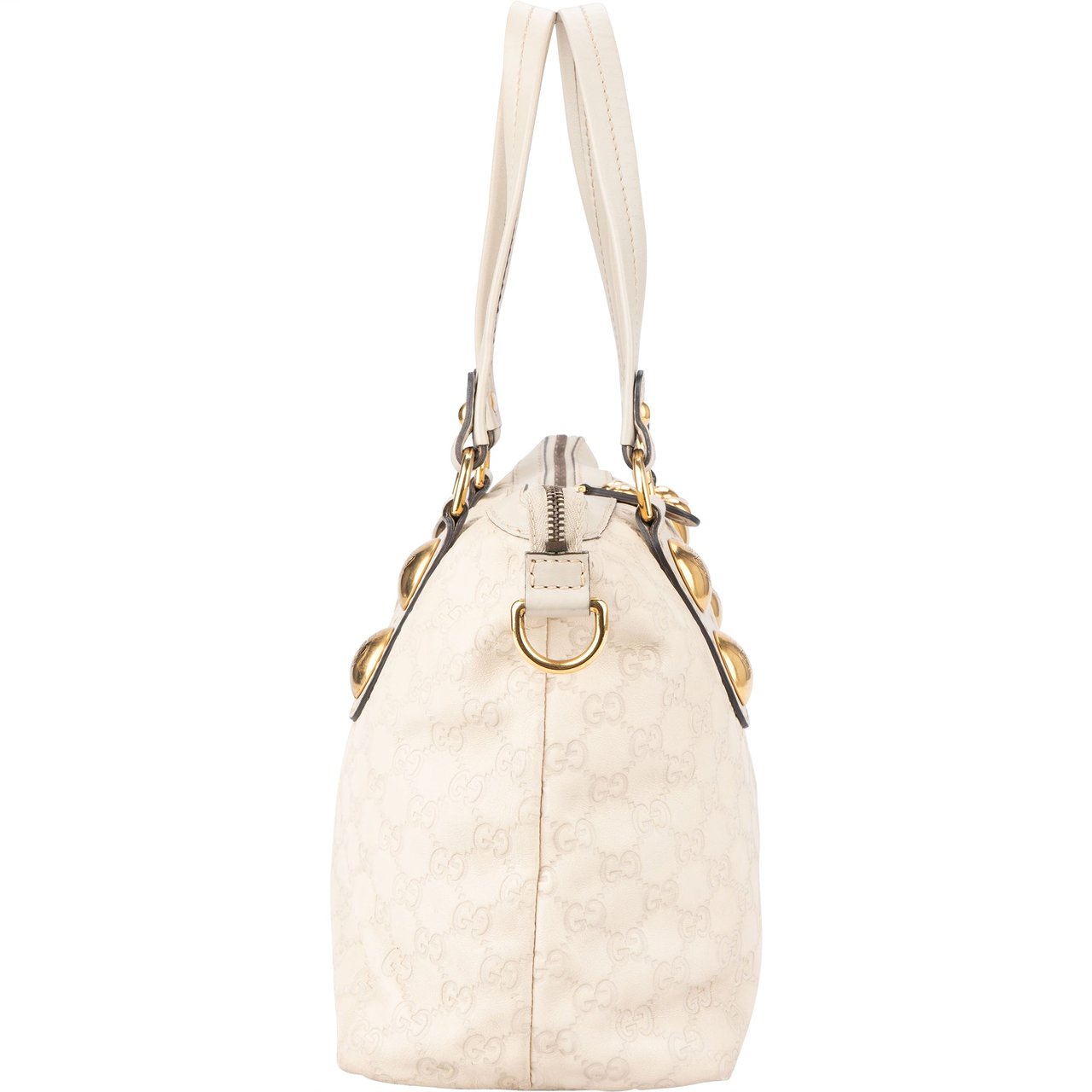 Gucci Gucci Leather GG Monogram Handbag Divers
