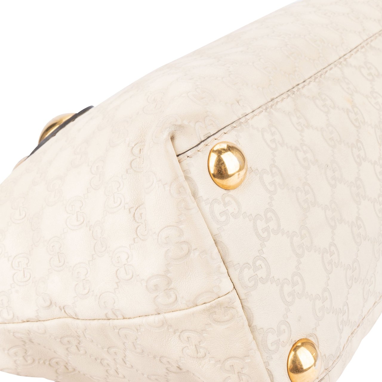 Gucci Gucci Leather GG Monogram Handbag Divers