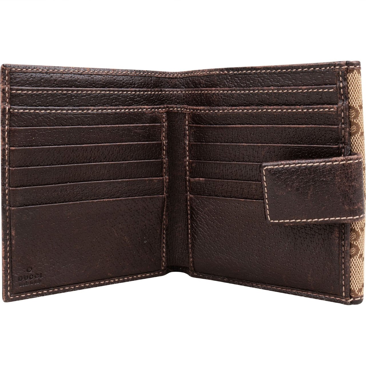 Gucci Gucci Monogram GG Princy Wallet Bruin