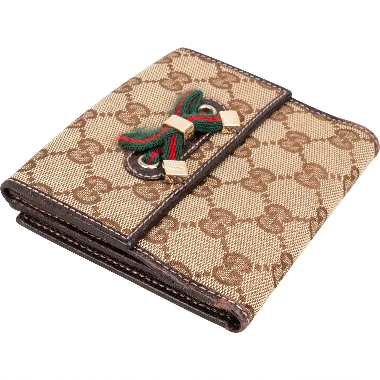 Gucci Gucci Monogram GG Princy Wallet Bruin