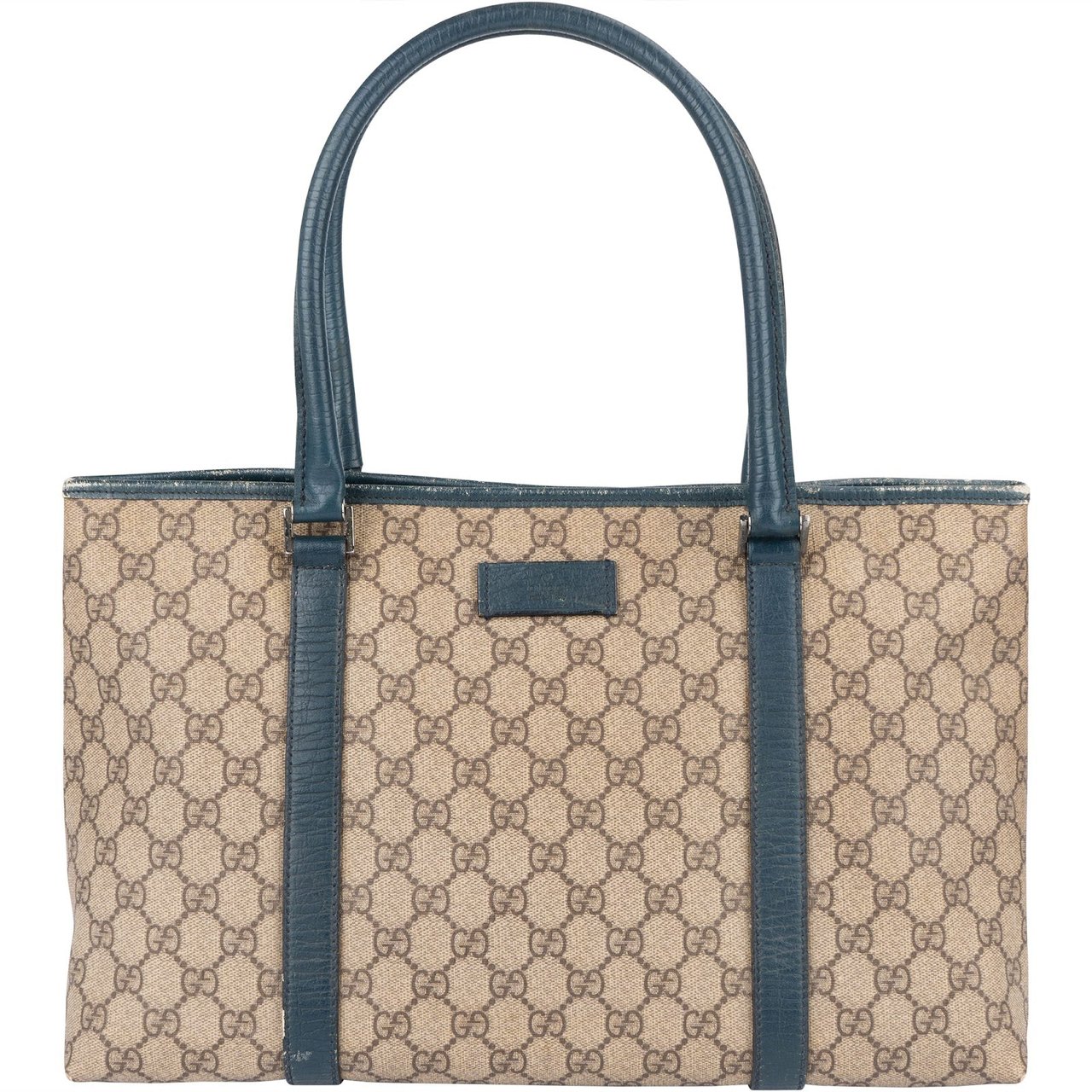 Gucci Gucci Monogram GG Tote Handbag Blauw