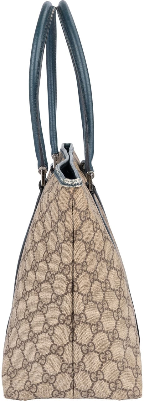 Gucci Gucci Monogram GG Tote Handbag Blauw