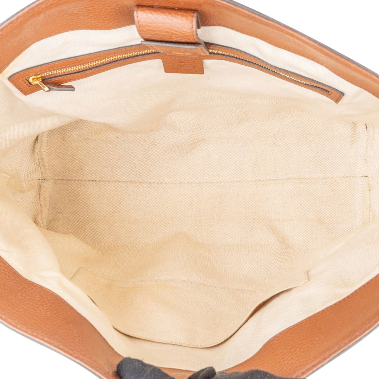 Gucci Gucci Monogram Denim GG Tote Shoulder Bag Blauw