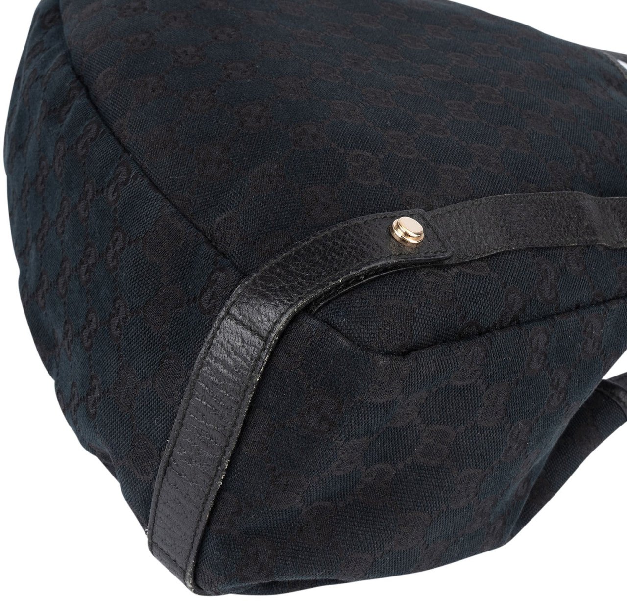 Gucci Gucci Monogram GG Abbey Shoulder Bag Zwart