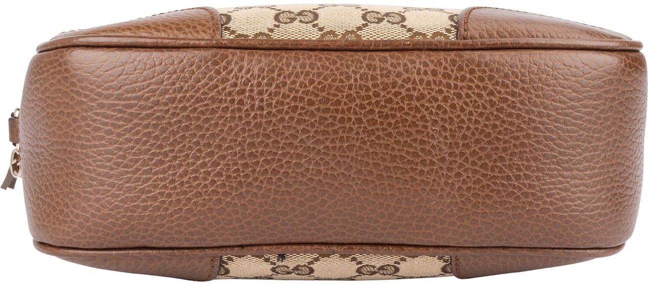 Gucci Gucci Monogram GG Bree Crossbody Bag Beige