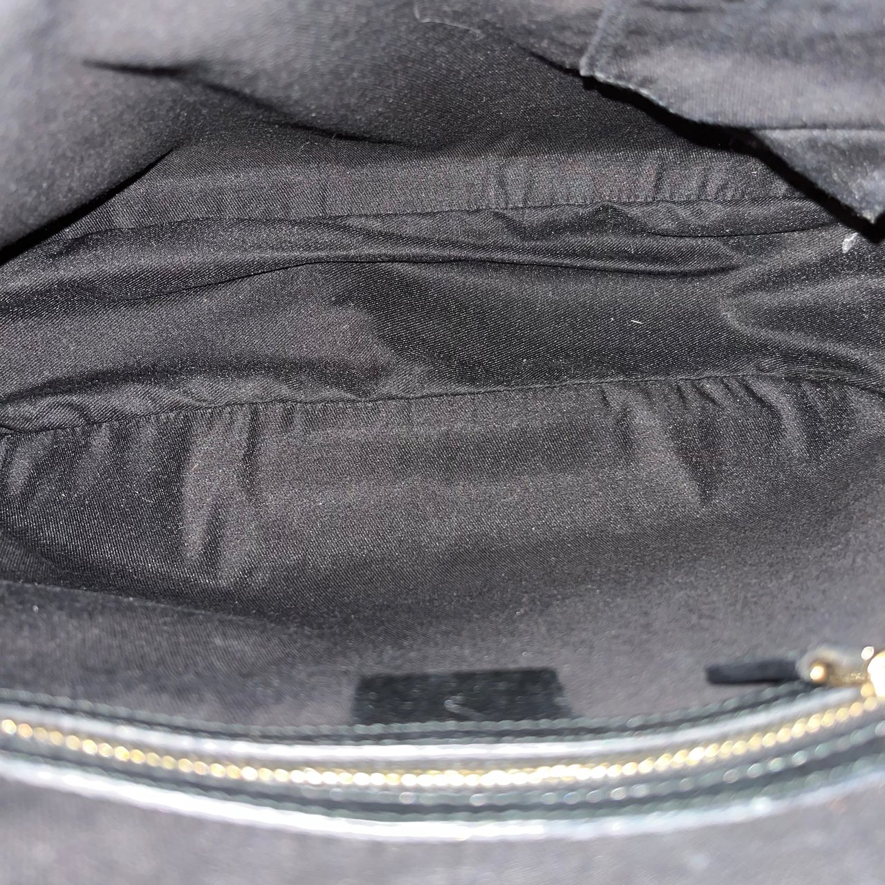 Gucci Monogram GG Studded Bamboo Hobo Handbag Zwart