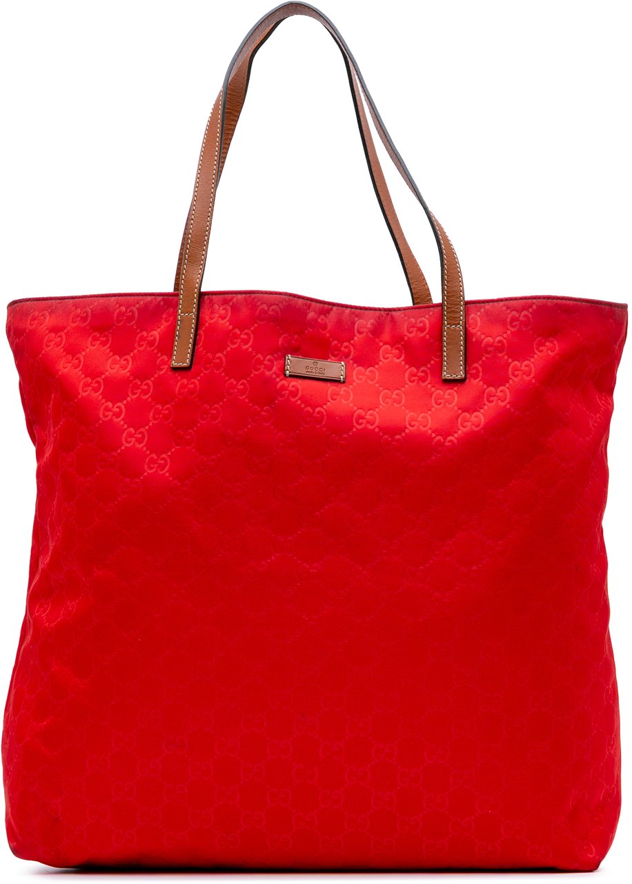 Gucci GG Canvas Tote Rood