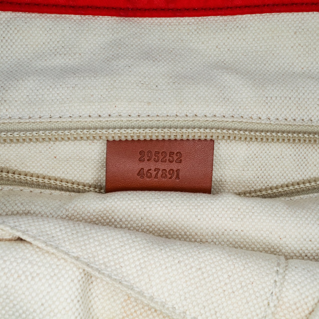 Gucci GG Canvas Tote Rood