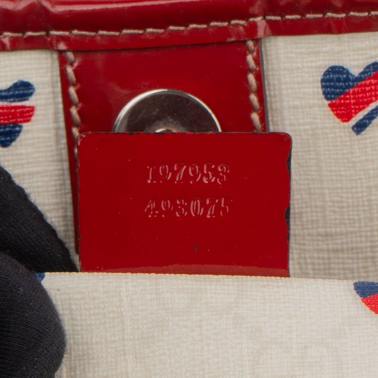 Gucci Gucci GG Monogram Hearts Handbag Divers