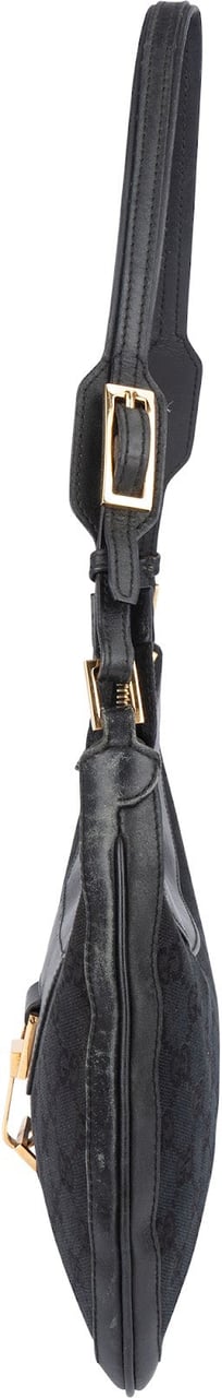 Gucci Gucci Monogram GG  Jackie Shoulder Bag Zwart