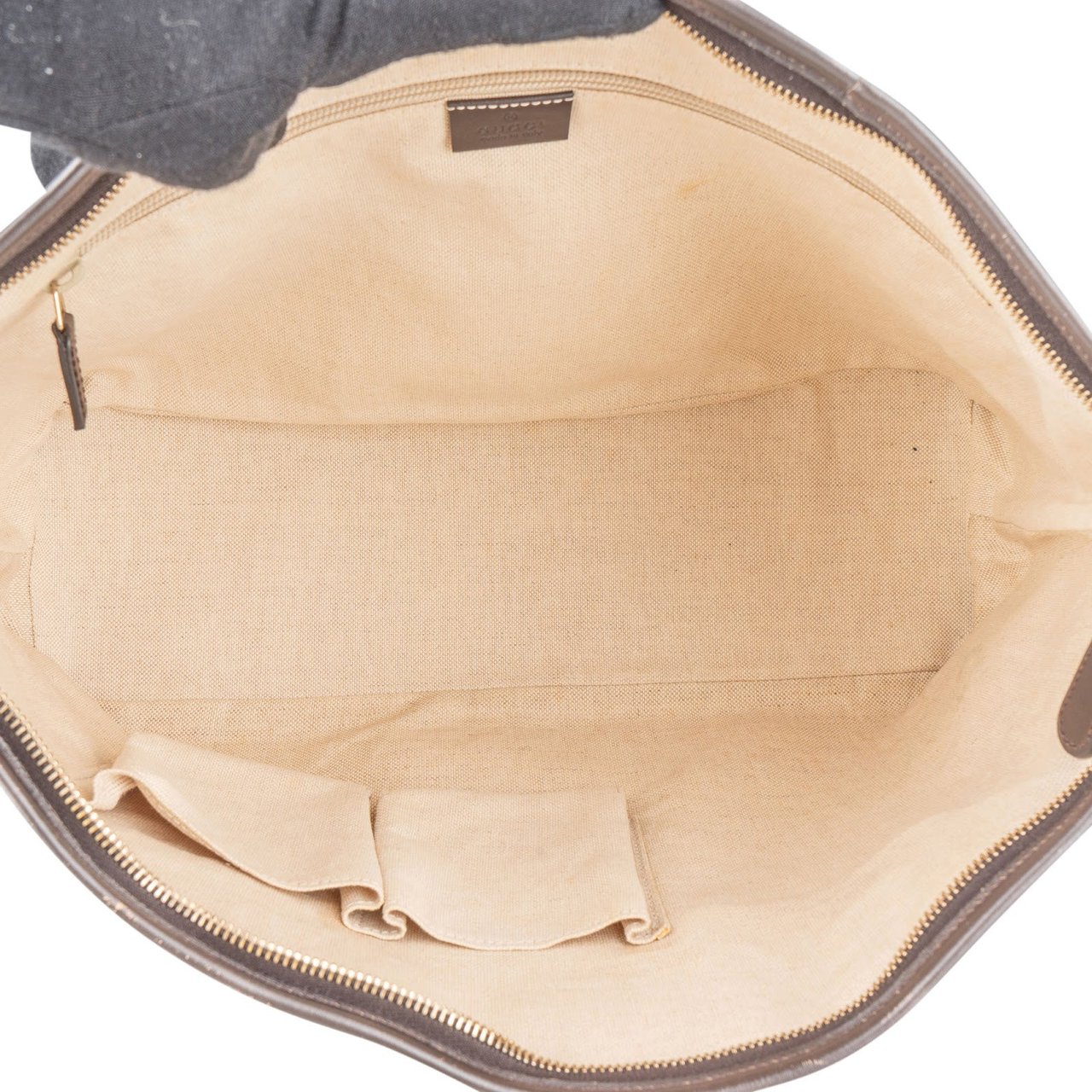 Gucci Gucci Monogram GG Supreme Canvas Tote Handbag Beige