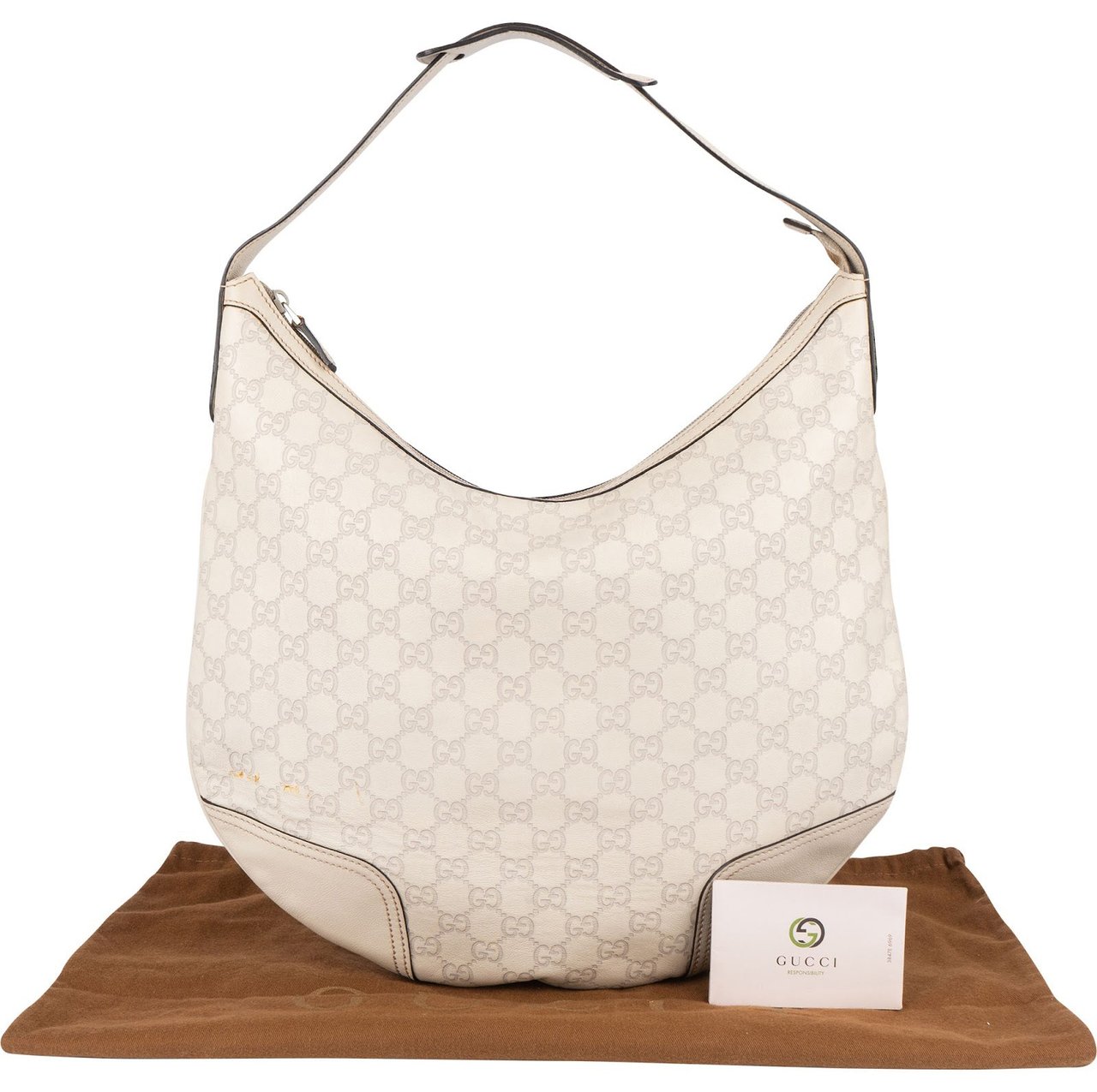 Gucci Gucci Guccissima Leather Hobo Shoulder Bag Divers