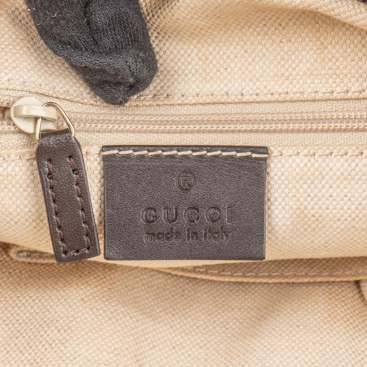 Gucci Gucci Monogram GG Sukey Hobo Handbag Beige