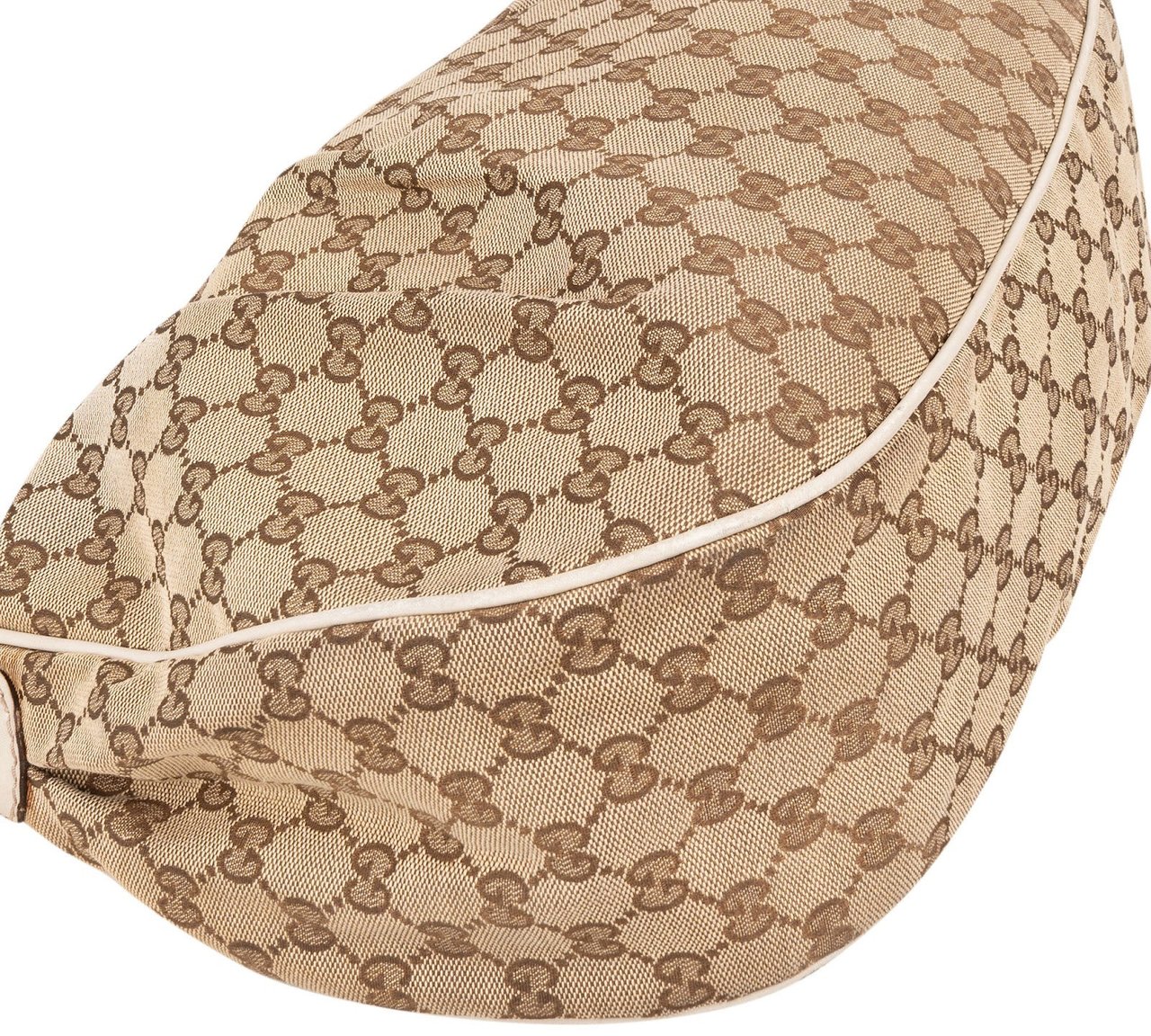 Gucci Gucci Monogram GG Sukey Hobo Shoulder Bag Bruin