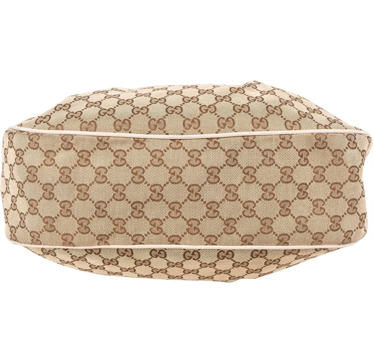 Gucci Gucci Monogram GG Sukey Hobo Shoulder Bag Bruin