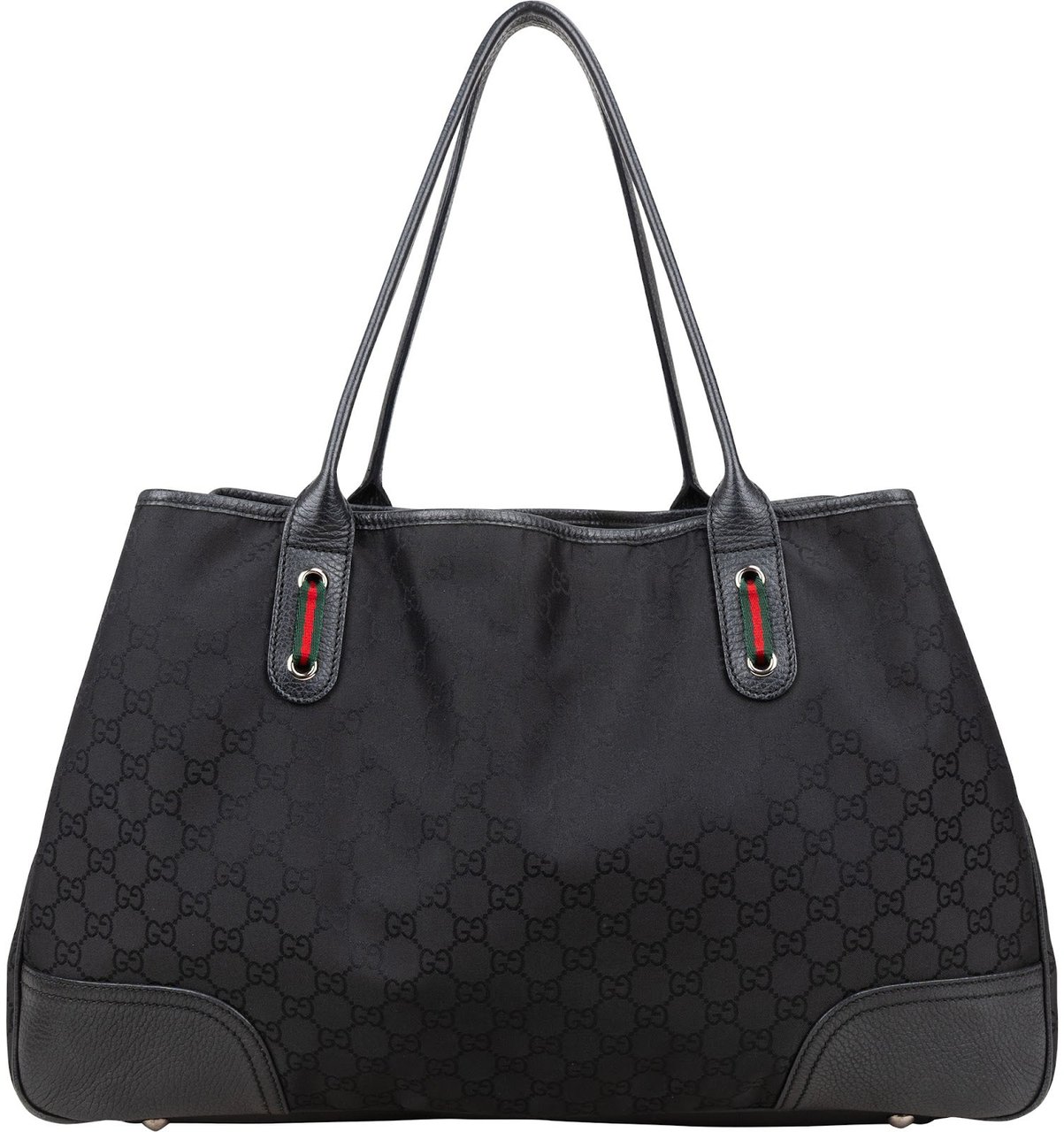 Gucci Gucci Monogram GG Princy Shoulder Bag Zwart