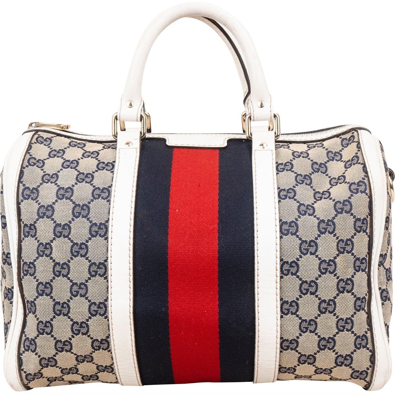 Gucci Gucci Monogram GG Joy Boston Bag Handbag Divers