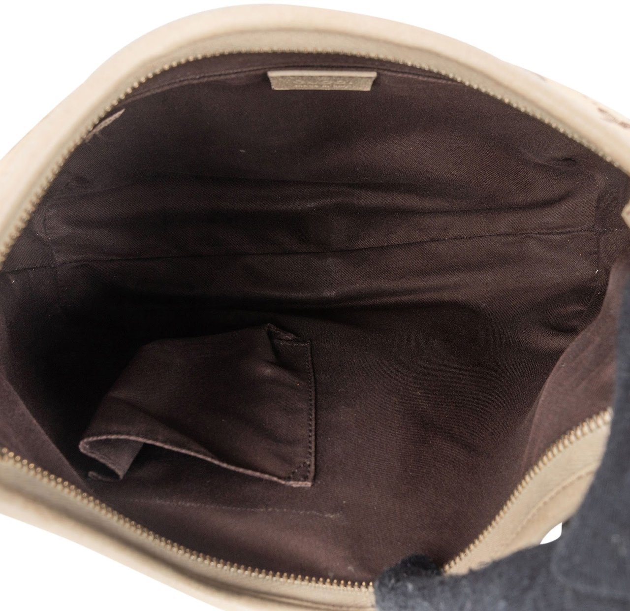 Gucci Monogram GG Canvas Abbey D-Ring Shoulder Bag Beige