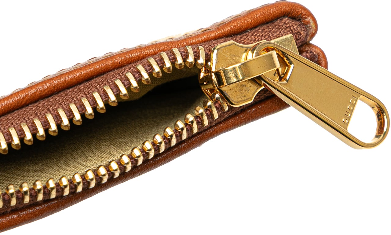 Gucci Canvas Ophidia Pouch Bruin