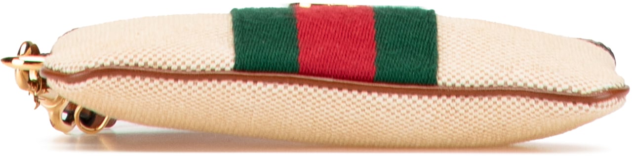 Gucci Canvas Ophidia Pouch Bruin
