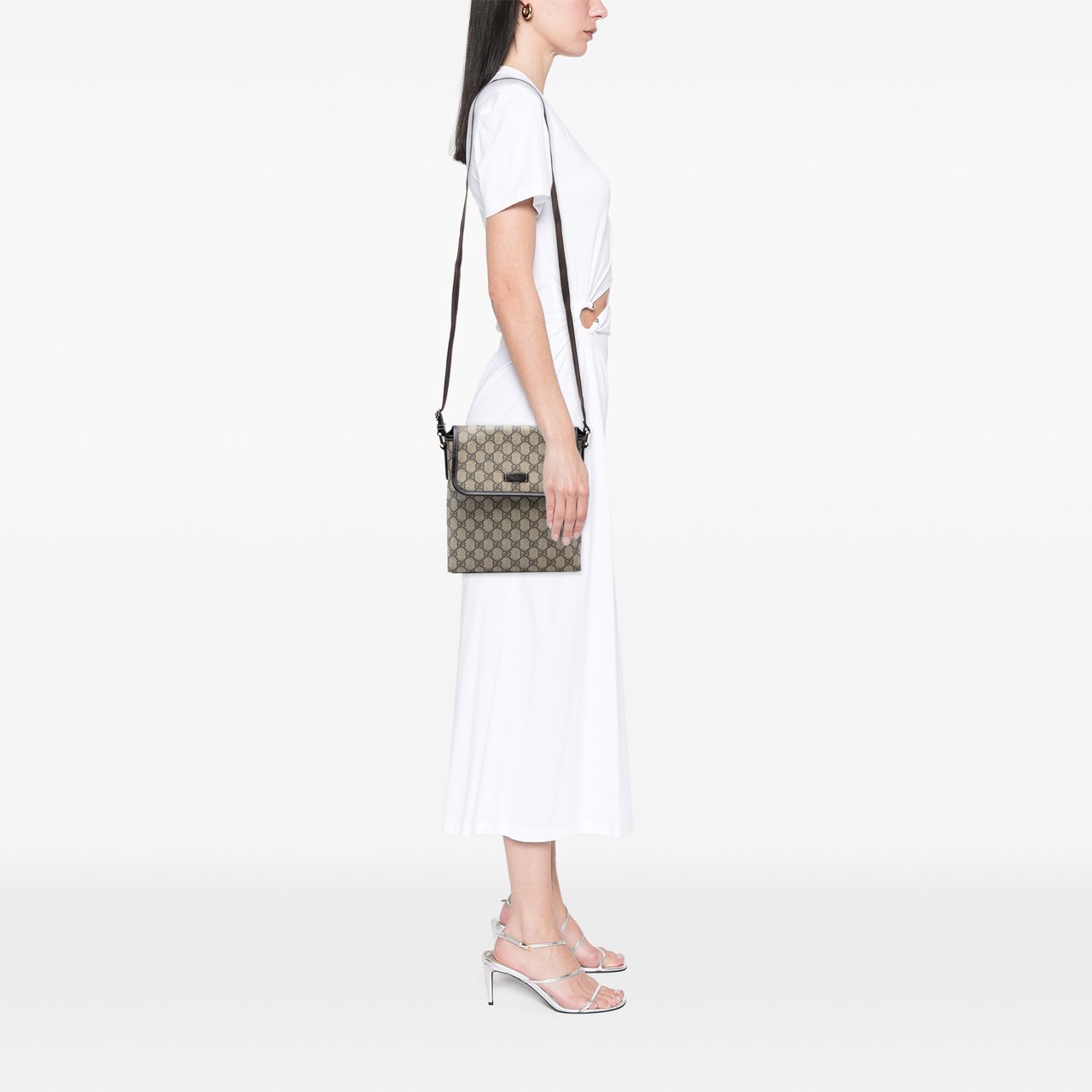 Gucci GG Supreme Crossbody Bruin