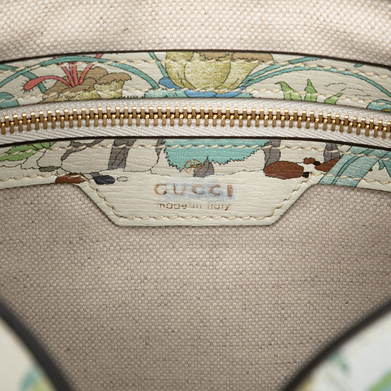 Gucci Small Calfskin Tiger Jackie 1961 Crossbody Blauw