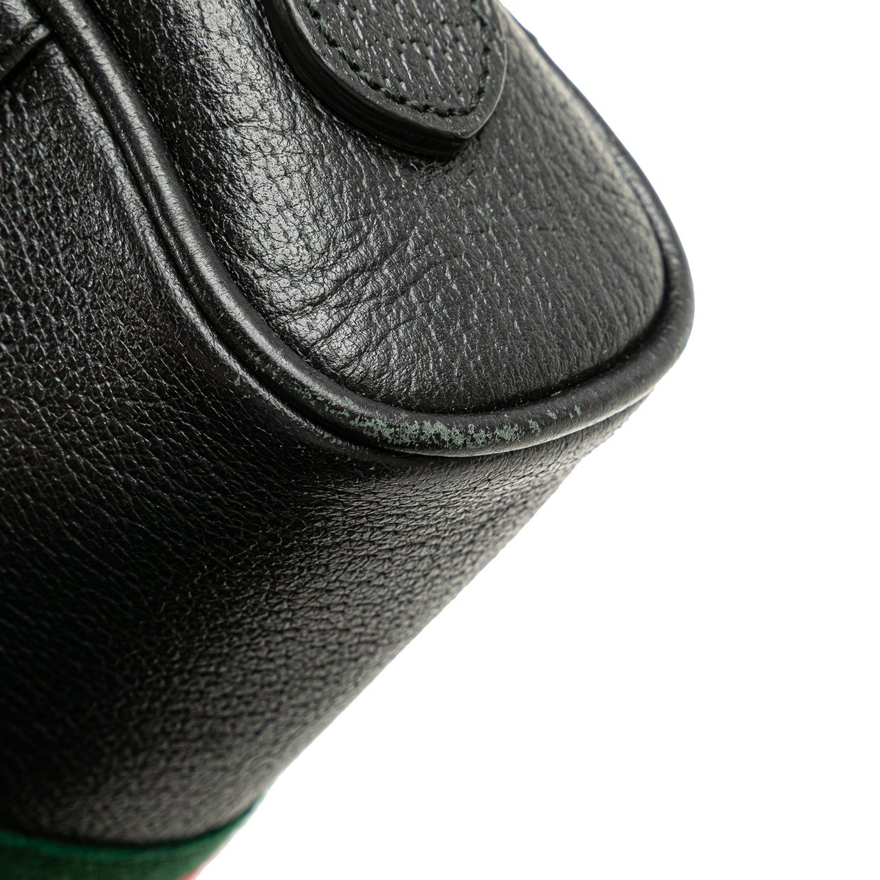 Gucci Mini Leather Ophidia Crossbody Zwart