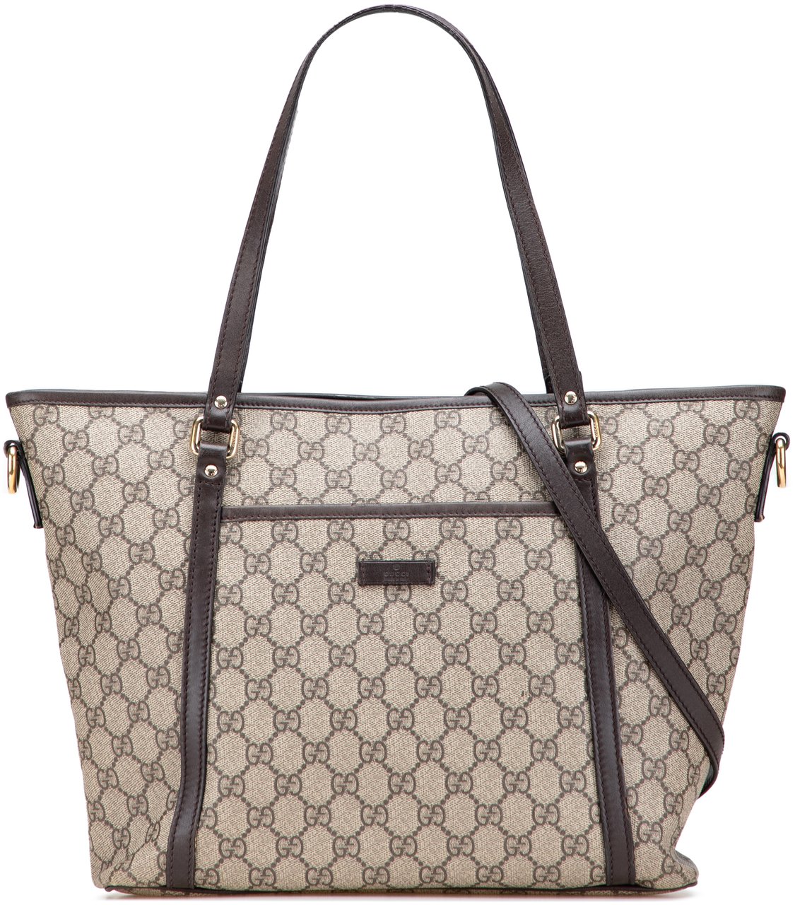 Gucci GG Supreme Joy Convertible Tote Bruin