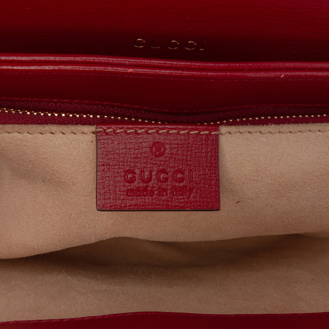 Gucci Medium GG Supreme Horsebit 1955 Shoulder Bag Bruin