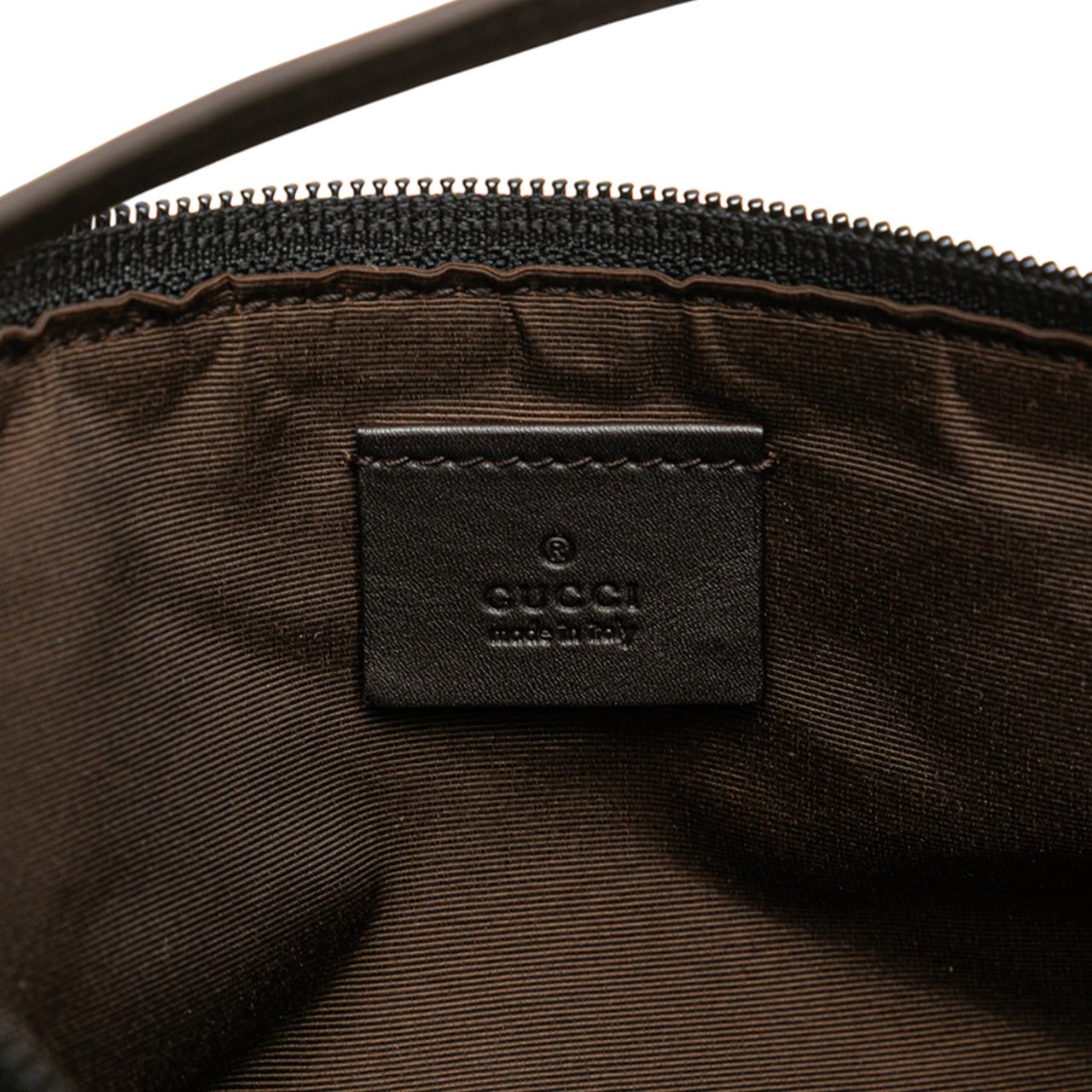 Gucci GG Denim Boat Bruin