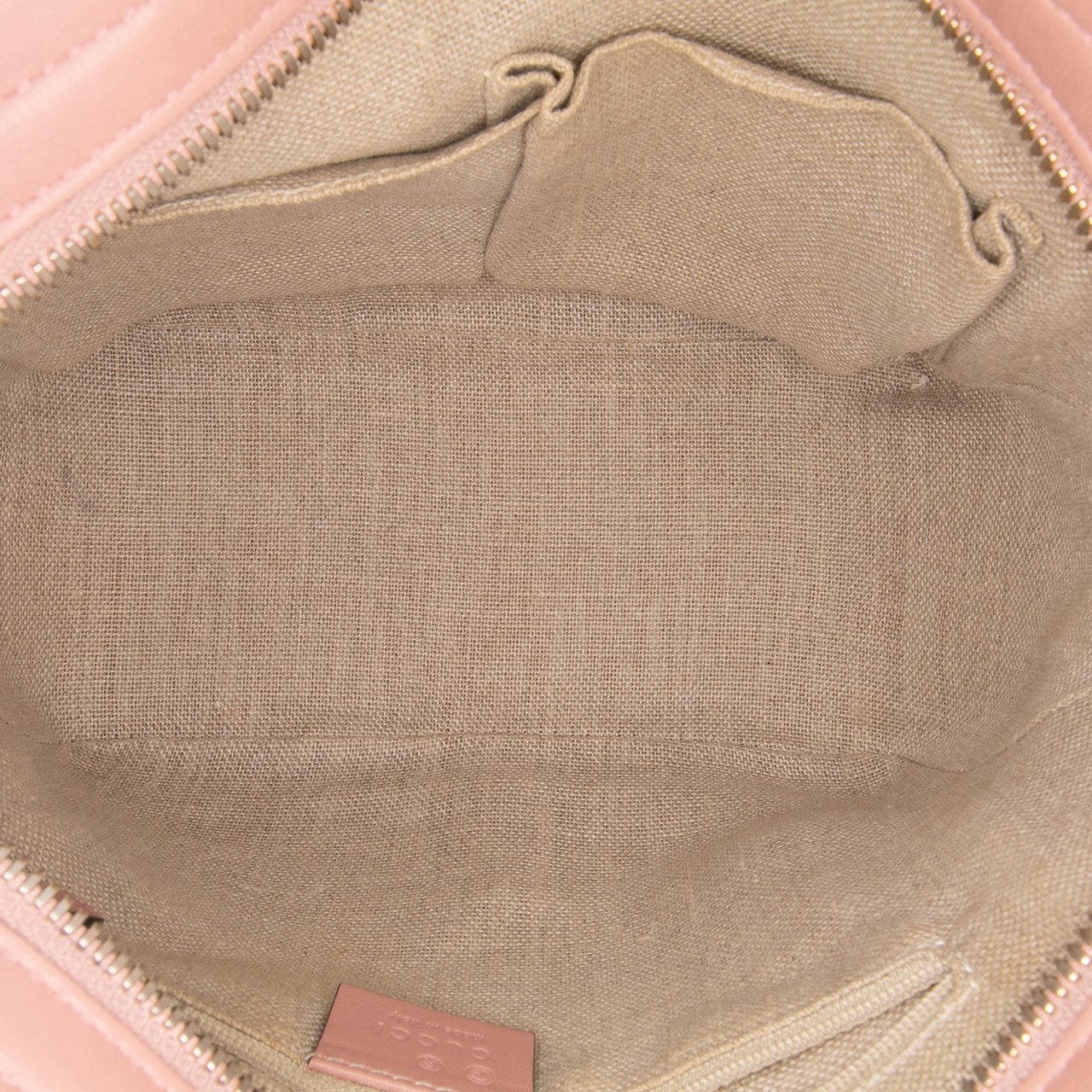 Gucci Small Microguccissima Bree Satchel Roze