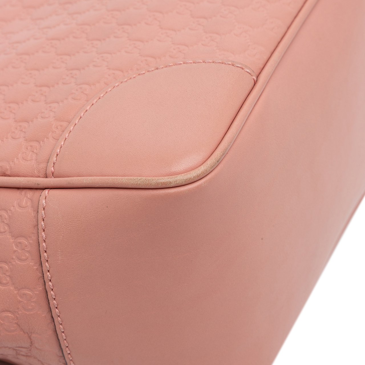 Gucci Small Microguccissima Bree Satchel Roze