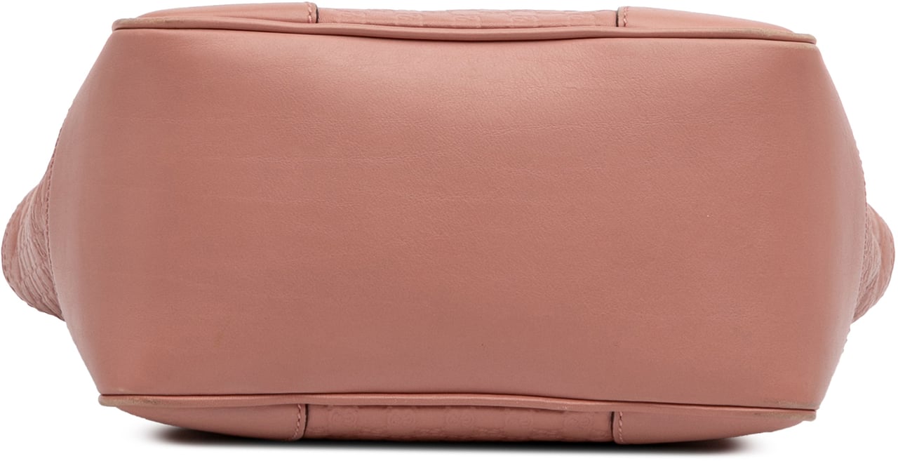 Gucci Small Microguccissima Bree Satchel Roze