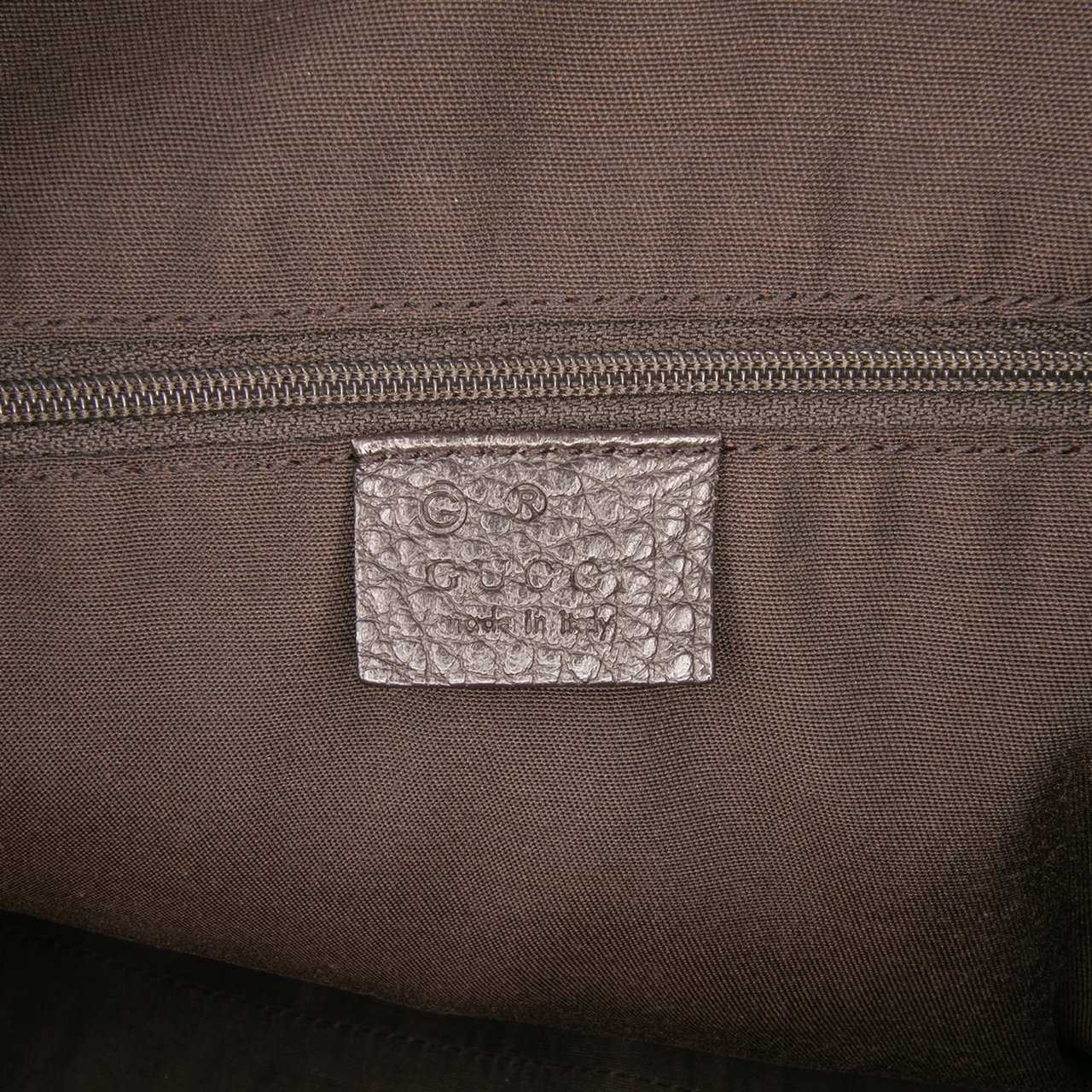 Gucci Large GG Crystal Duchessa Boston Bag Bruin