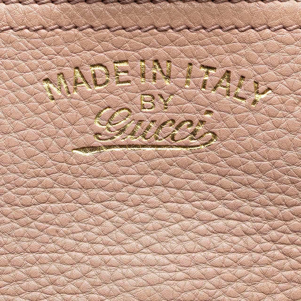 Gucci Small Calfskin Bamboo Shopper Satchel Roze