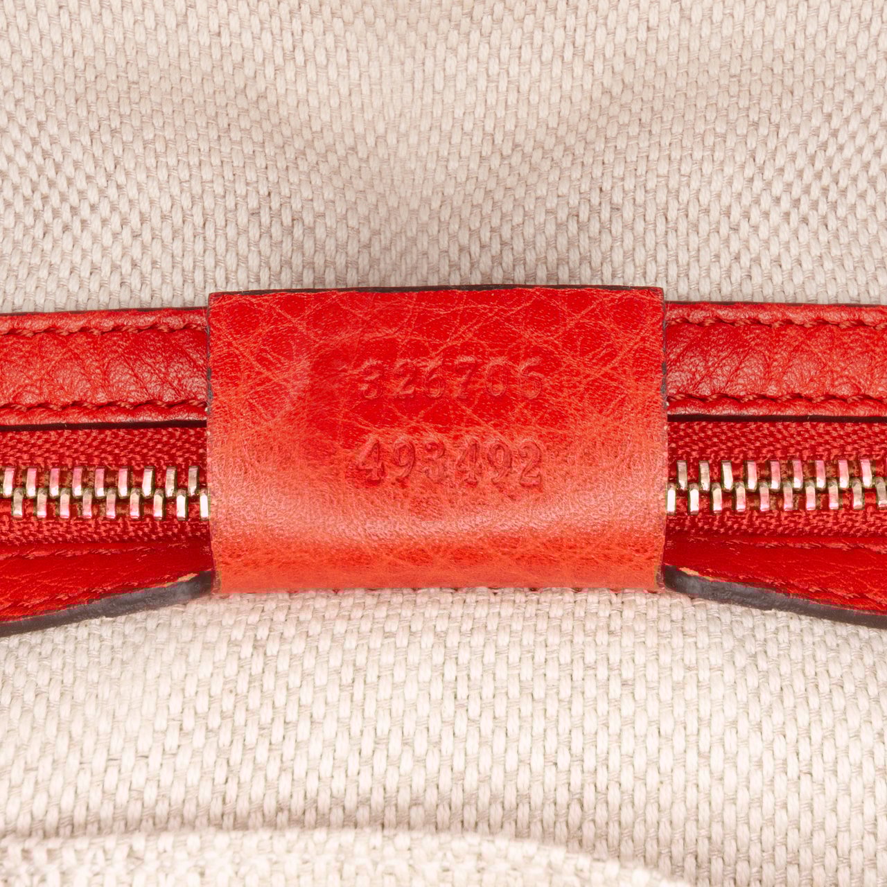 Gucci Medium Leather Soho Shoulder Bag Rood