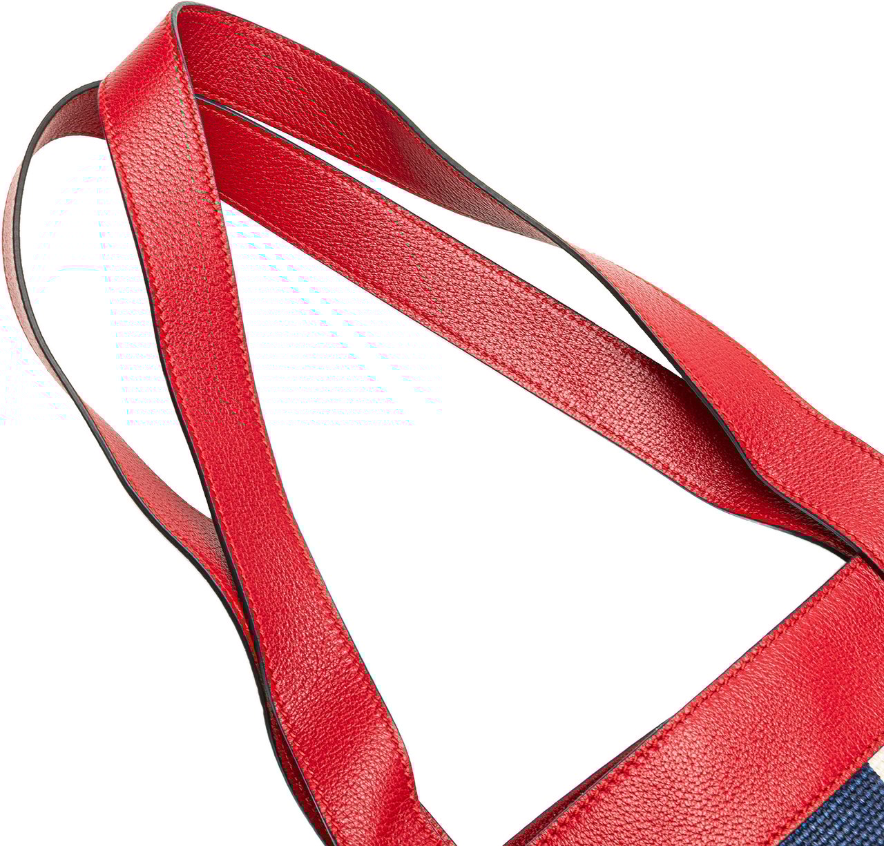 Gucci Canvas Sylvie Baiadera Tote Rood