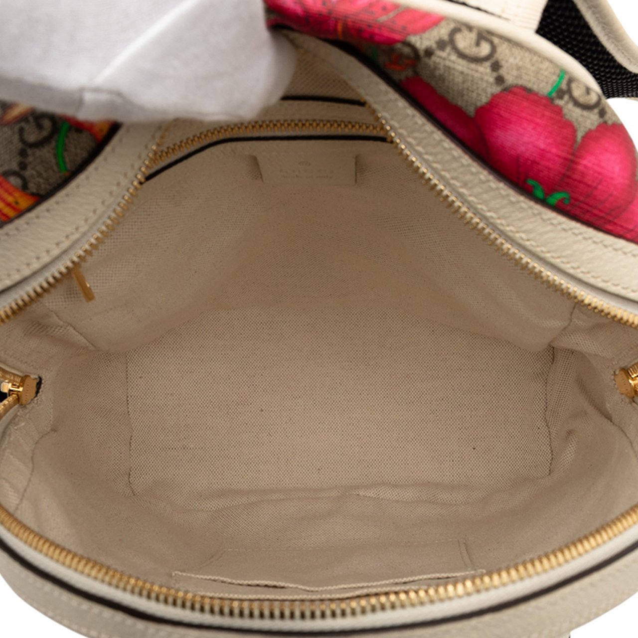 Gucci Small GG Supreme Flora Ophidia Backpack Bruin